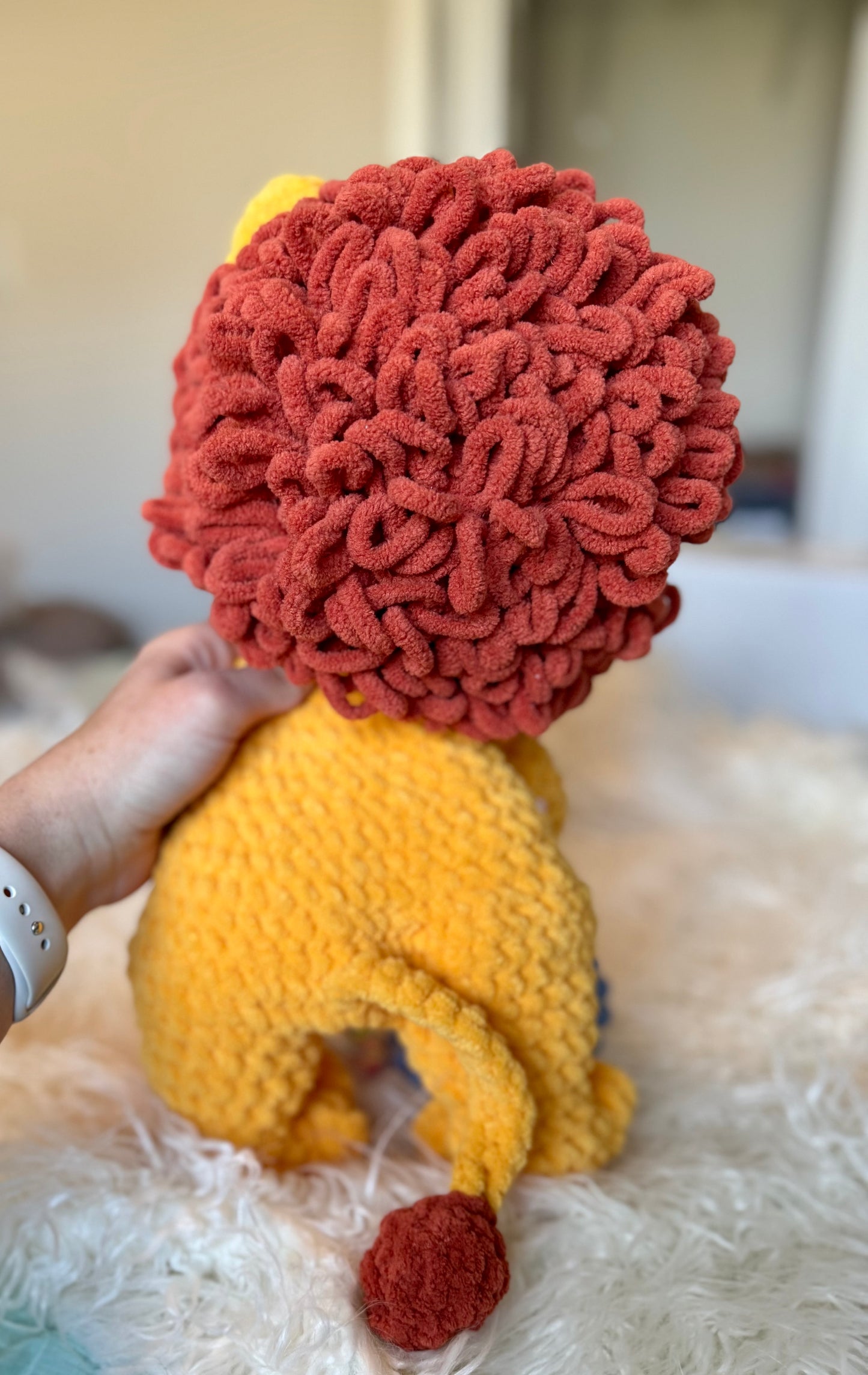 Made to Order Lion Sensory Snuggler
